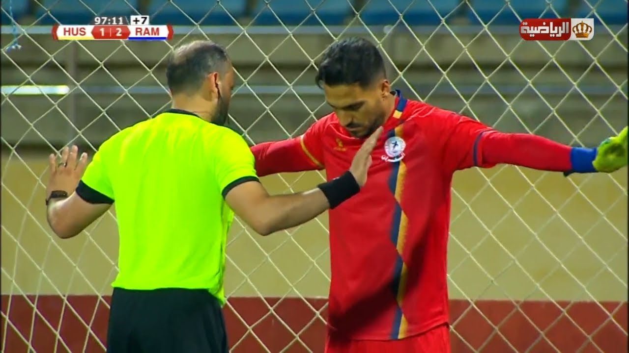 شاهد | سيناريو مجنون في اللحظات الأخيرة من لقاء الحسين والرمثا🔥