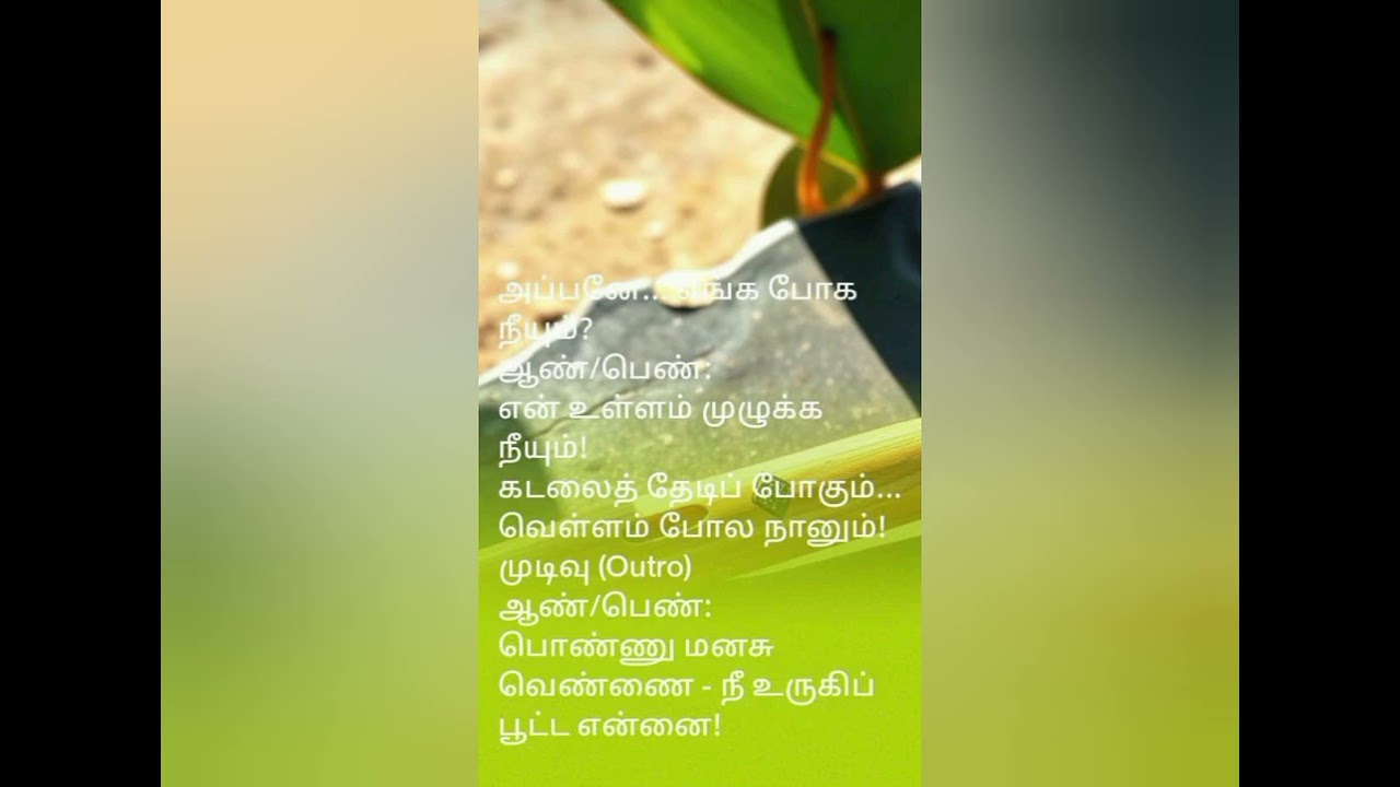Song : Mayil thogai Theni