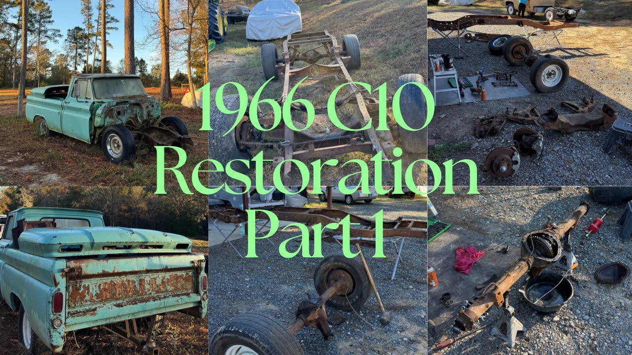 1966 C10 Restoration Part 1 || Teardown