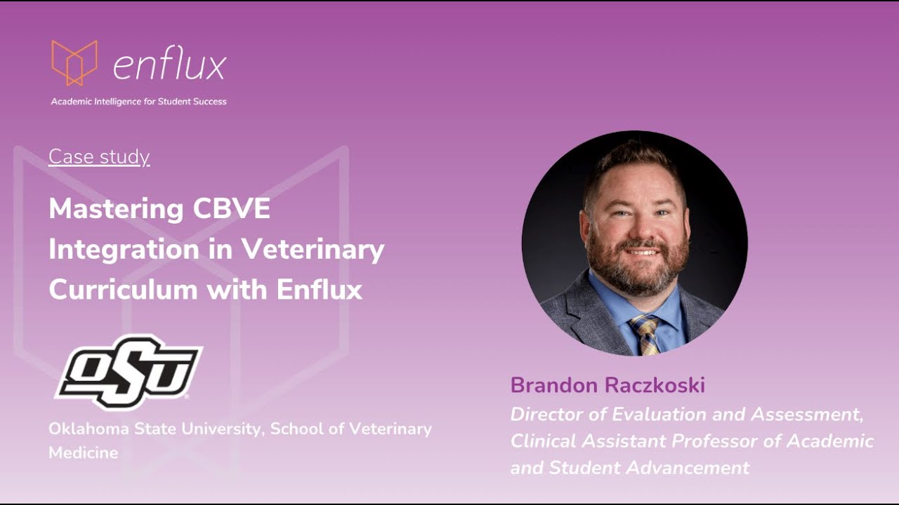 Webinar with Oklahoma State University, School of Veterinary Medicine on Competency-Based Education