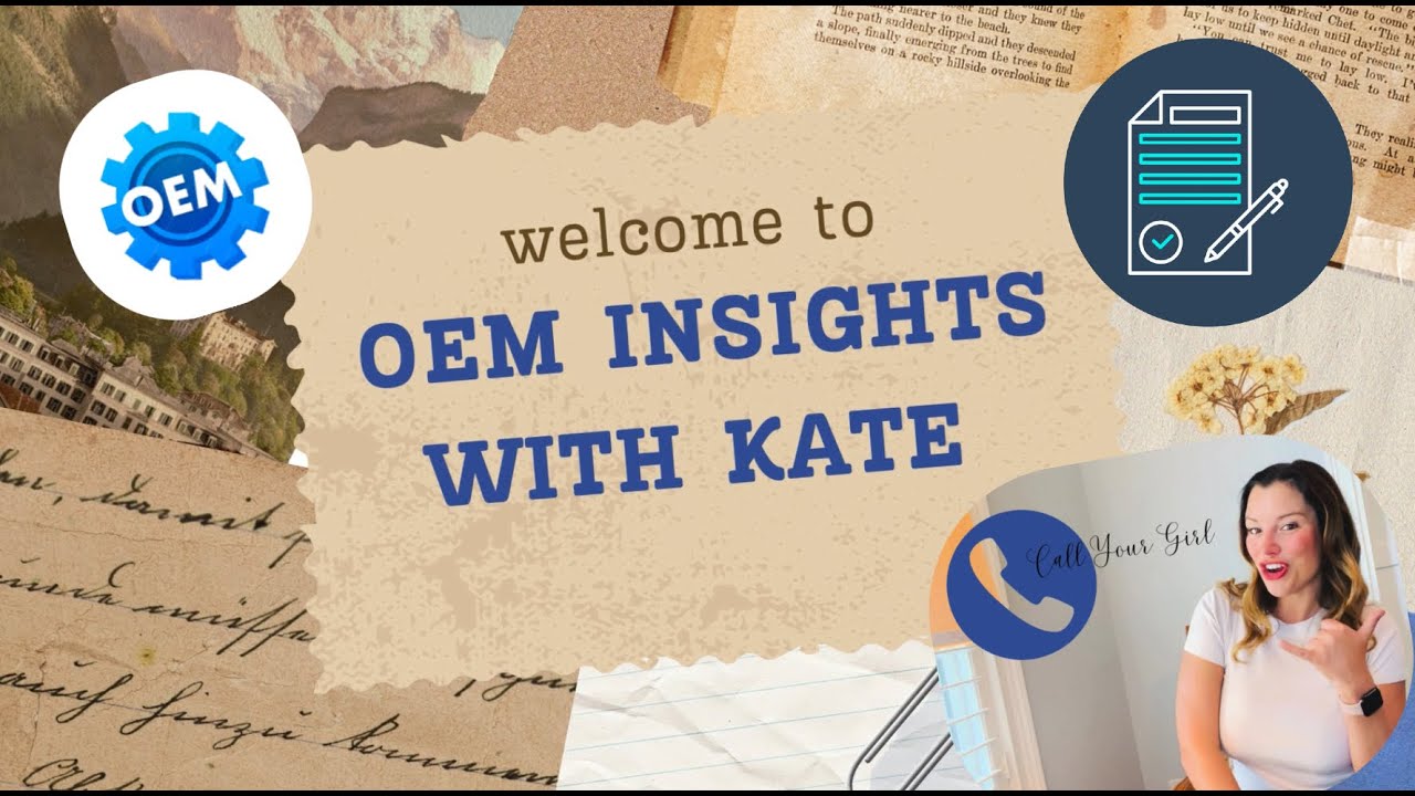 OEM Partnership 101 What makes a win- win
