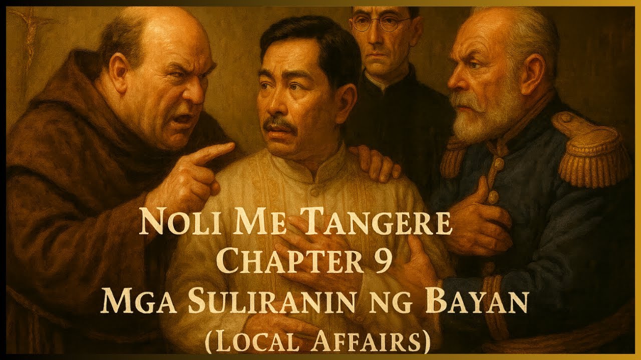 Noli Me Tangere | Kabanata 9: Mga Suliranin ng Bayan (Local Affairs) #nolimetangere #joserizal