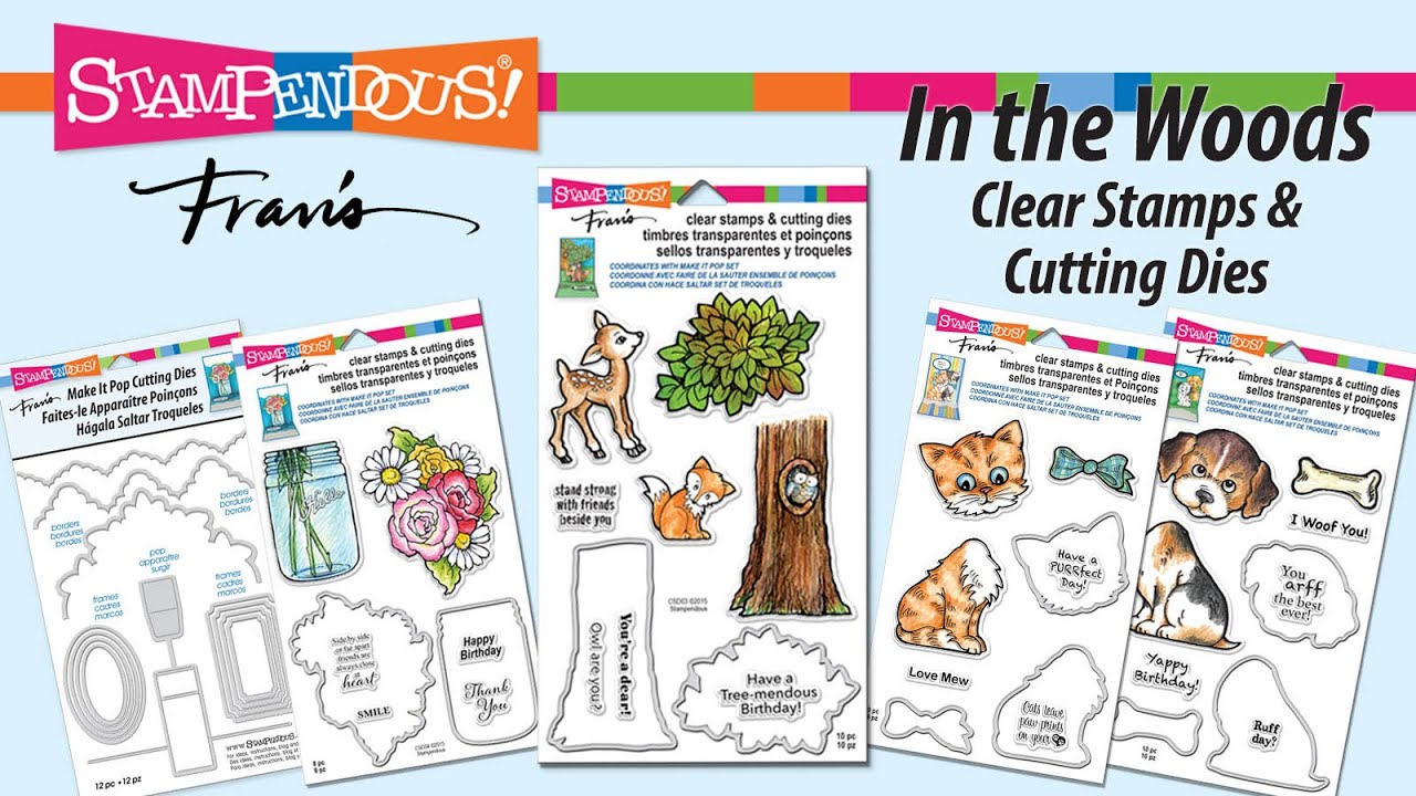 In the Woods Stamps and Cutting Dies Set