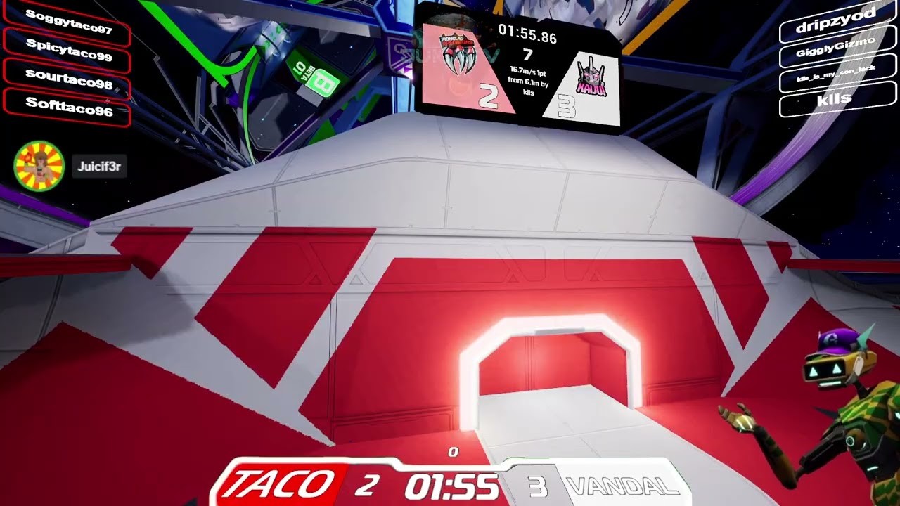 8pm est -  JUICETV Presents -- 9pm est - TACO MUNCHERS VS VANDAL - Cocasters Papple & Decimal --ORIO