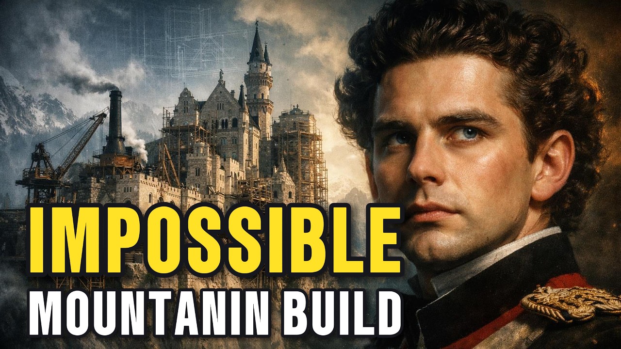How Neuschwanstein Castle Was Built on a Mountain | Ludwig II’s Impossible Dream