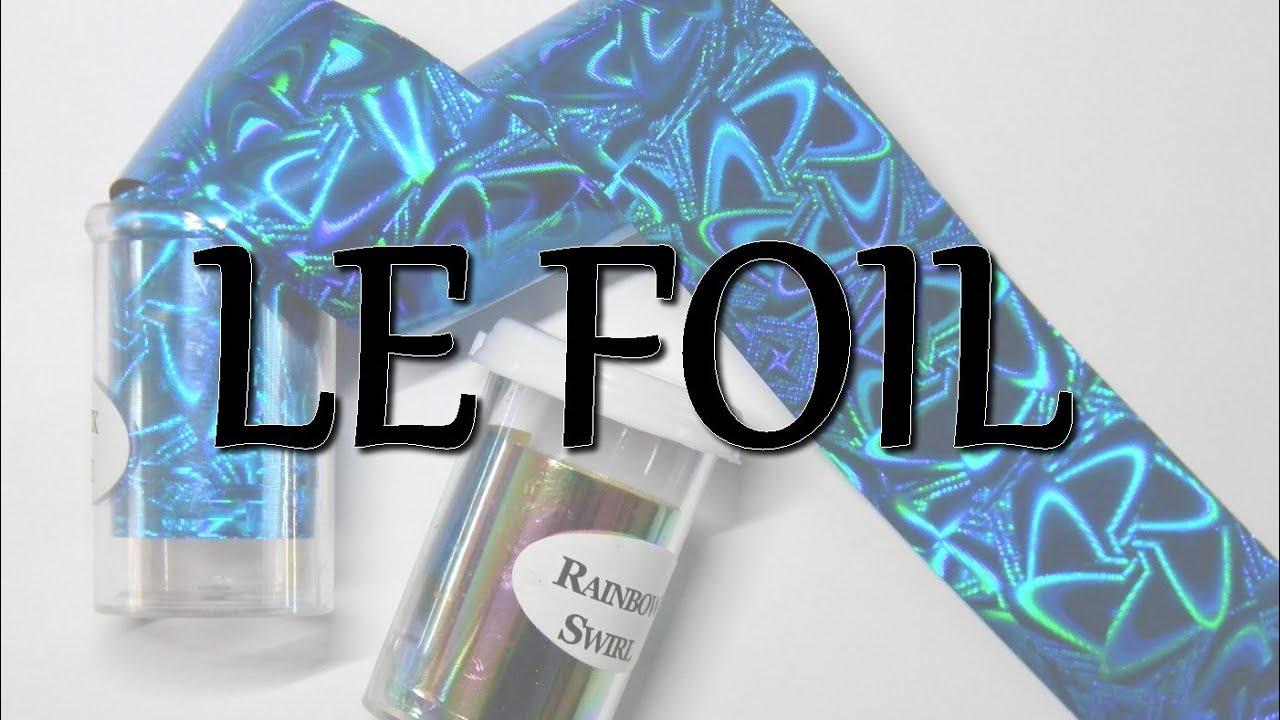 NAIL ART tuto comment poser du foil