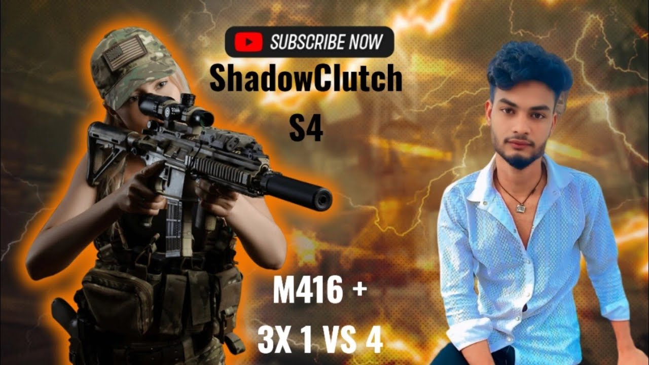 ShadowClutch S4#pubgmobile BGMI: Online Multiplayer Game#gaming 