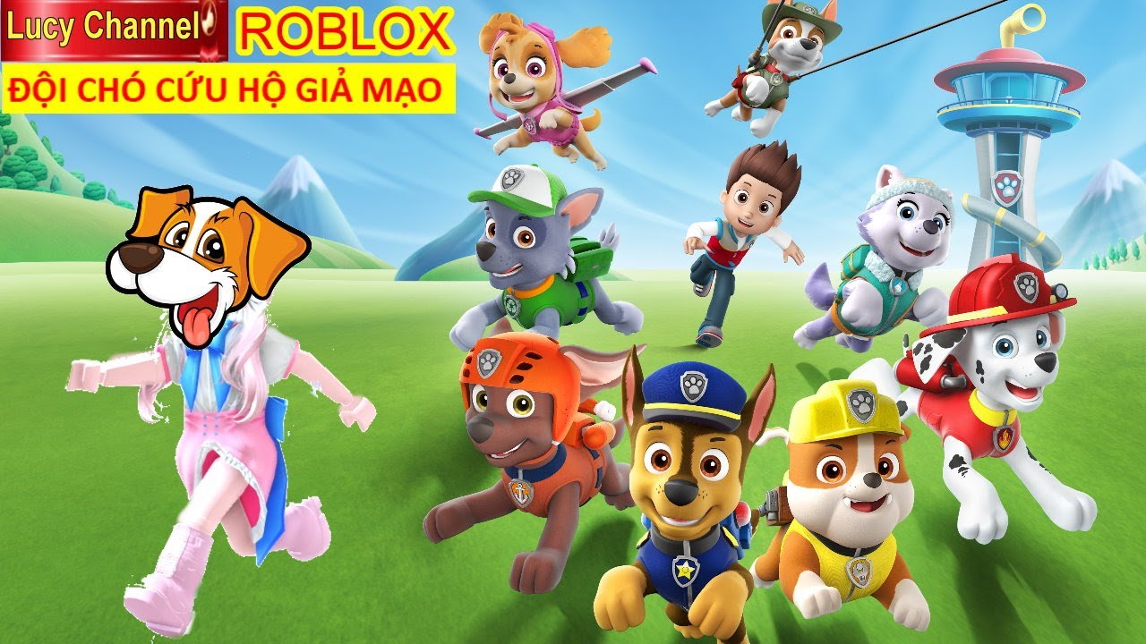 ĐỘI CHÓ CỨU HỘ PAW PATROL GIẢ MẠO BẤT ỔN | Survive the Pup Tower ROBLOX