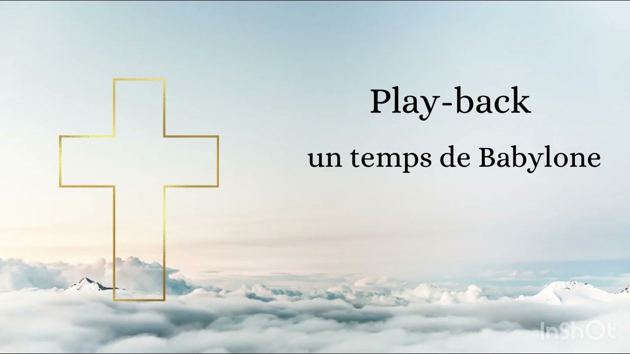 Play-back tonalité, femme, un temps de Babylone