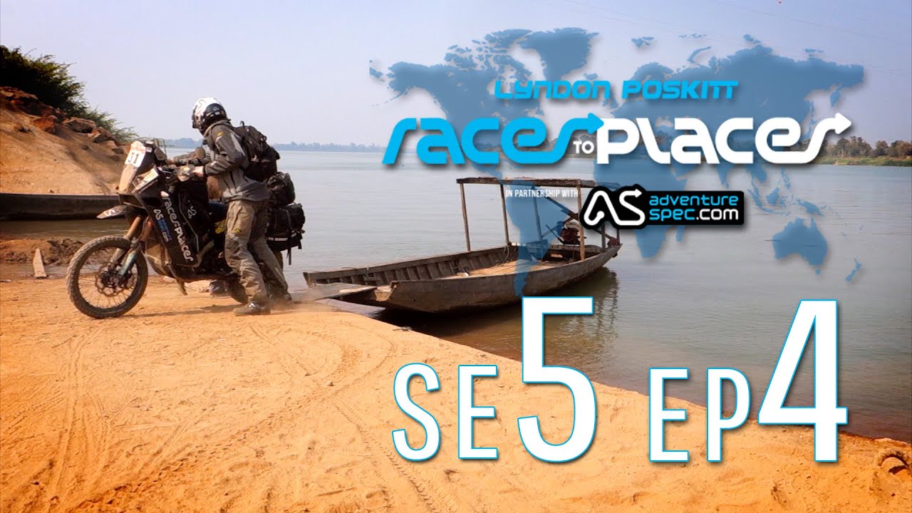 Adventure Motorcycling Documentary - Races To Places - SE5 EP4 Ft. Lyndon Poskitt