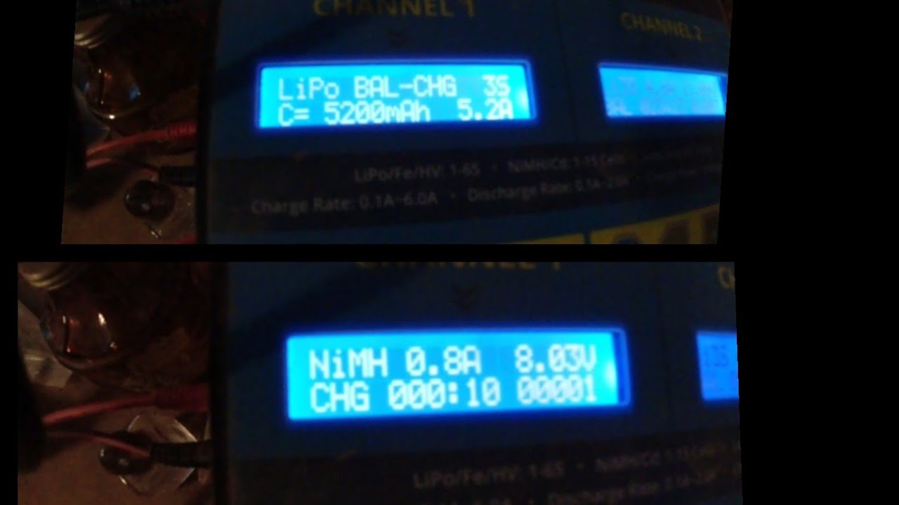 RC Charging Lipo battery on NiMH low voltage