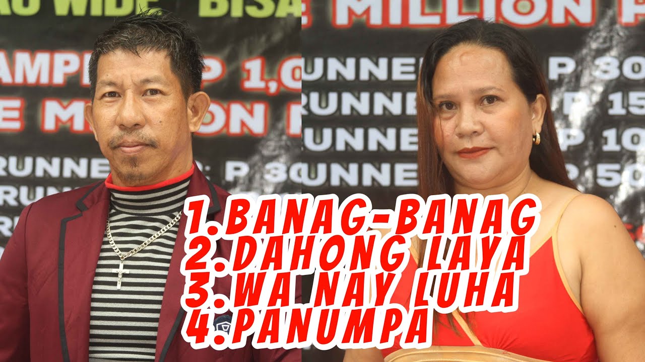 BONG GALVAN (BANAGBANAG & DAHONG LAYA) MERRY JEAN DESAVILLE (WA NAY LUHA & PANUMPA). MONTHLY FINALS