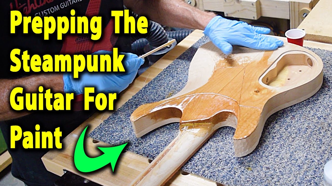 The Steampunk Guitar Part 8