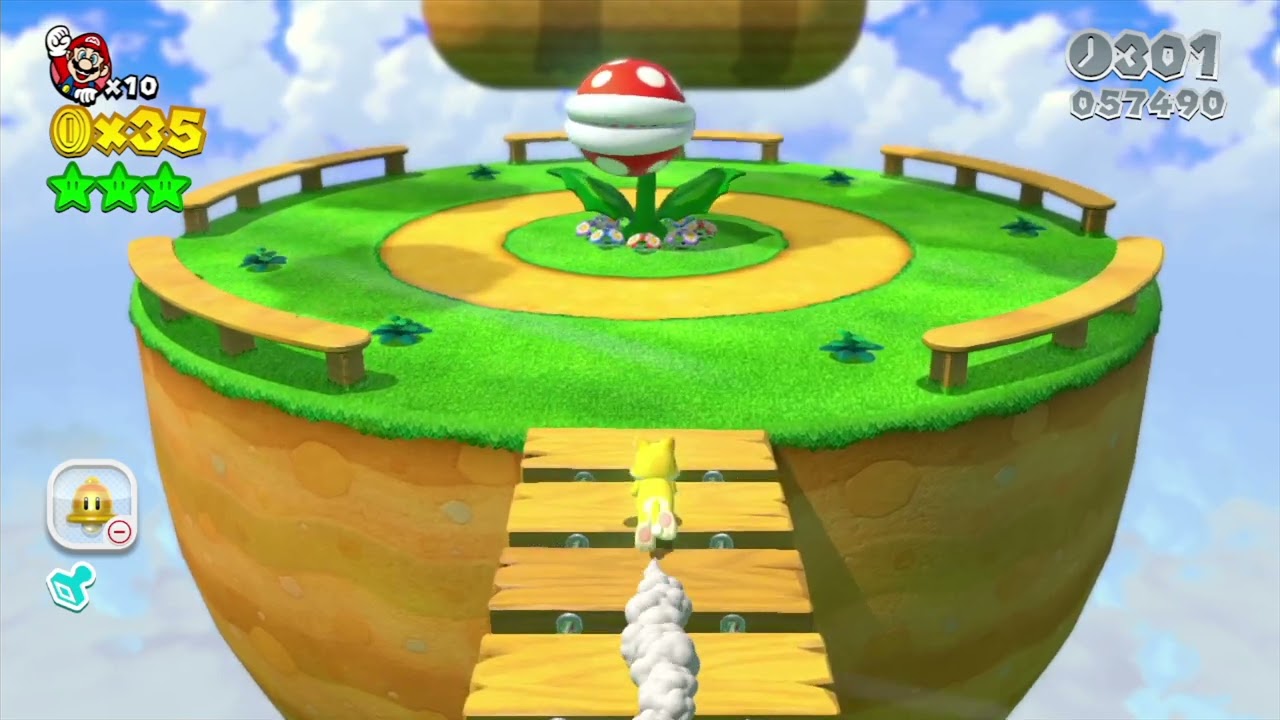 (Wii U) Super Mario 3D World - World 1