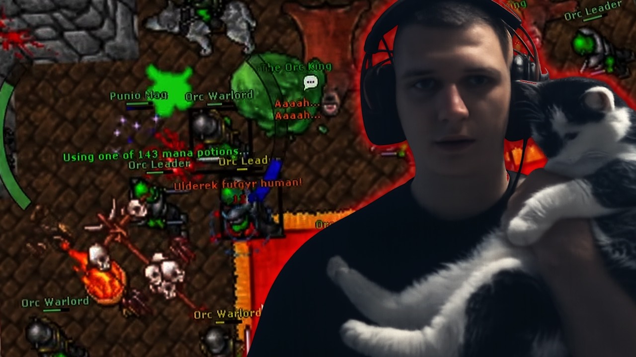 RL TIBIA JEST TRUDNA? PUNIO EXPI JEDNĄ RĘKĄ i JEDNOCZEŚNIE PRZYTULA SIĘ Z KOCHANYM KOTECZKIEM 🐱❤️