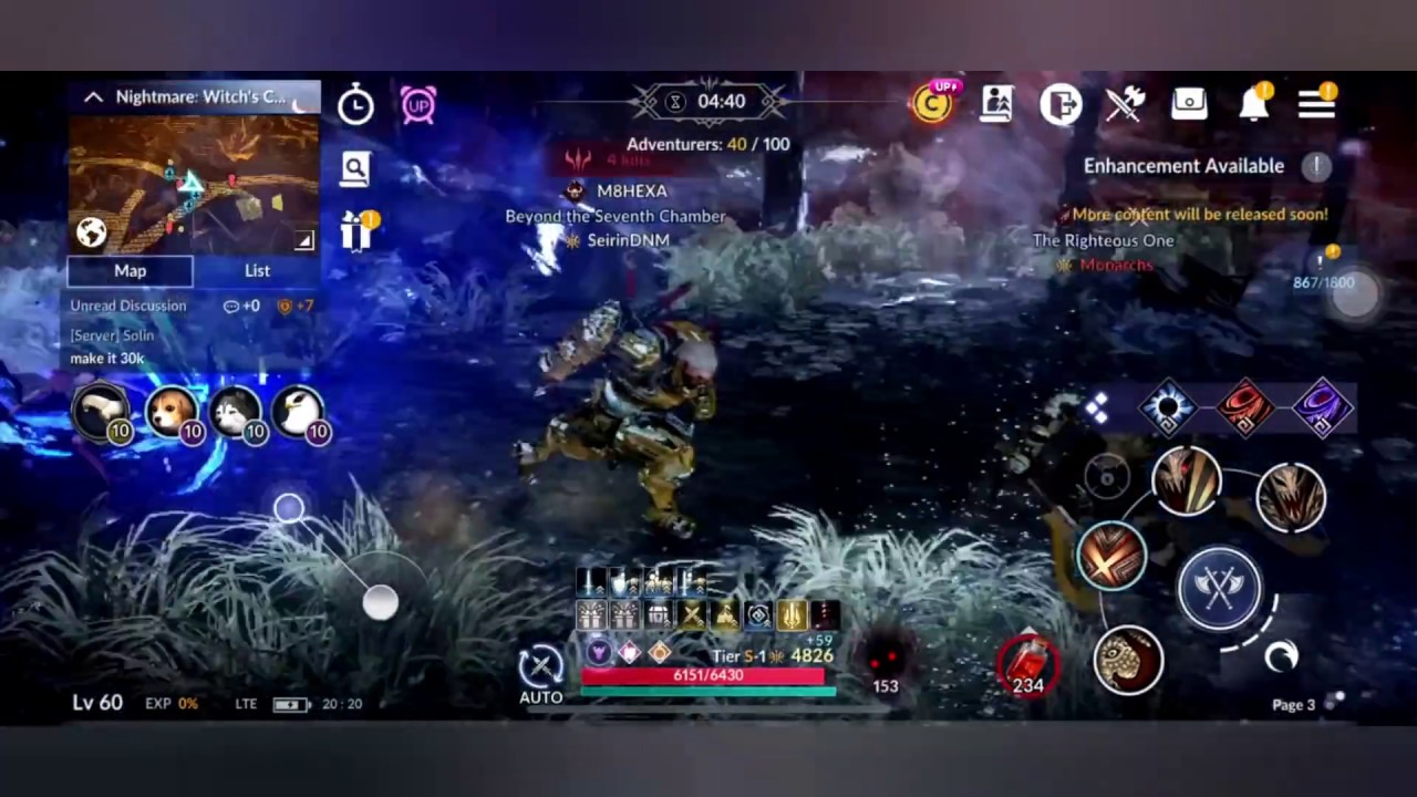 Black Desert Mobile : Guild War M8HEXA vs Love !!