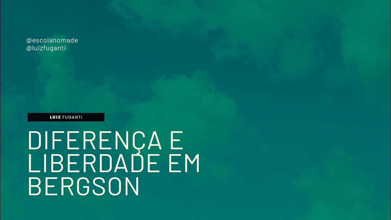 Diferença e Liberdade em Bergson 