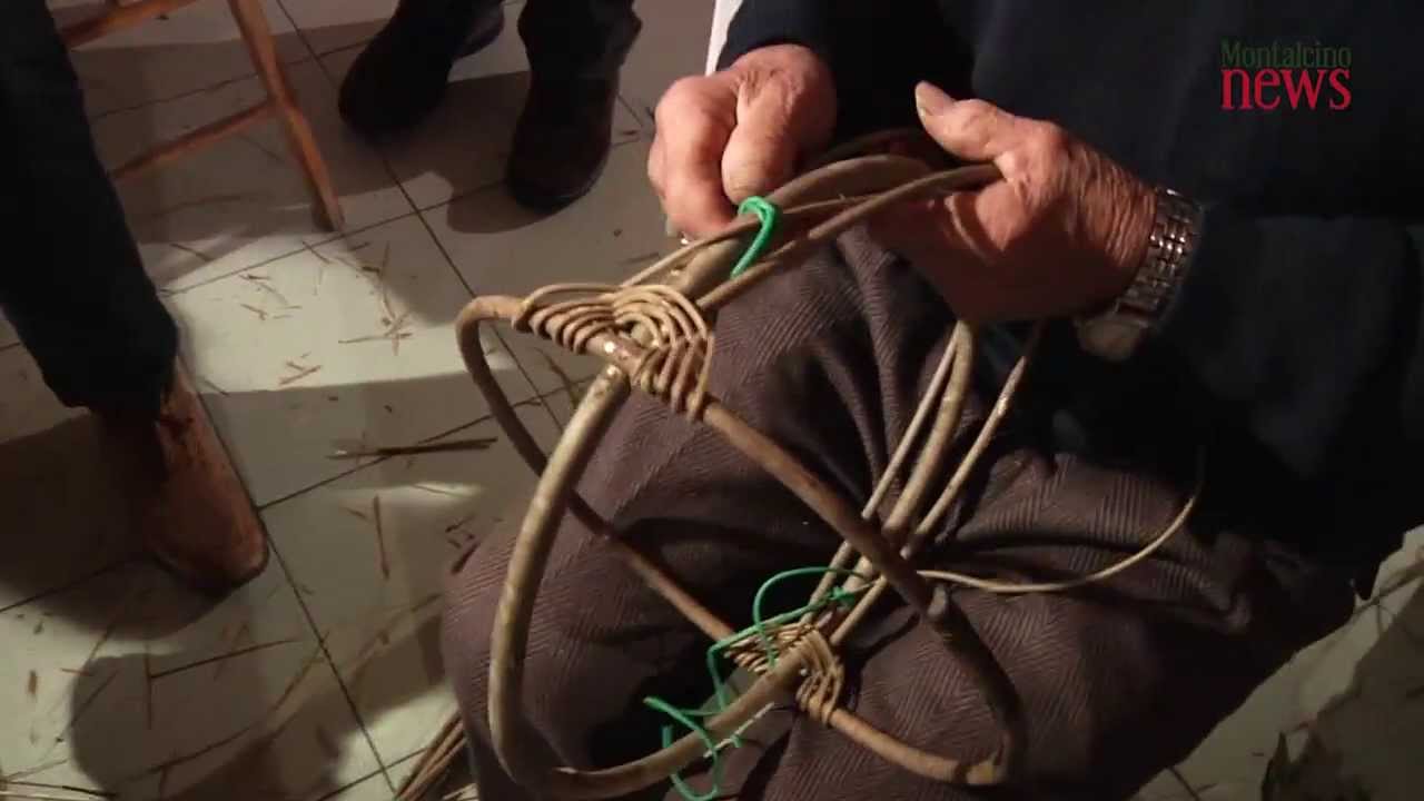 Lions Club: antichi mestieri, tutorial cesti di vinco by Marino Ferretti