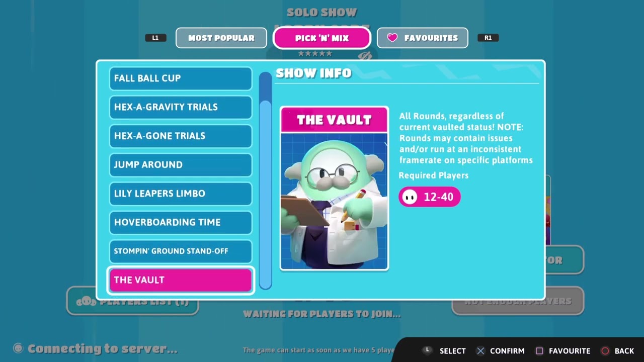 Fall guys custom lobby&rsquo;s join up