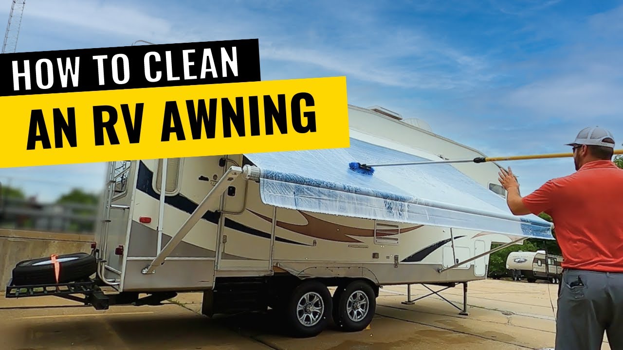 How to Clean an RV Awning