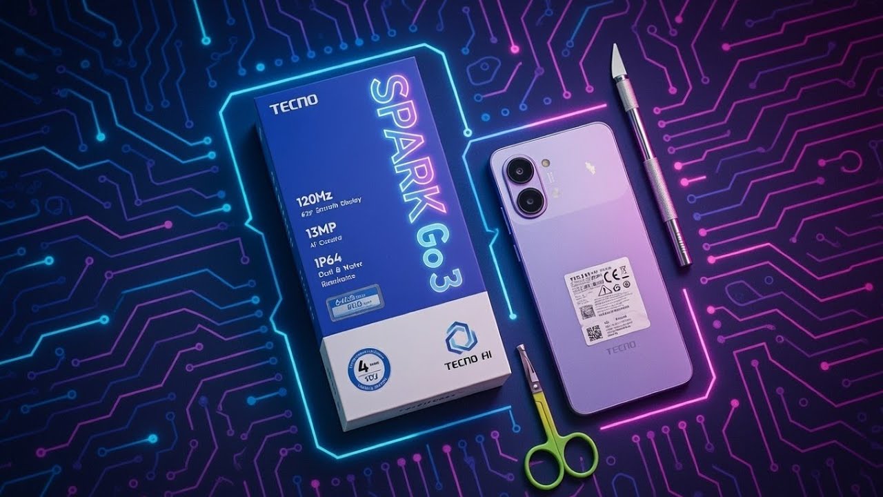 Tecno Spark Go3,Unboxing|Asmr,Test Camera