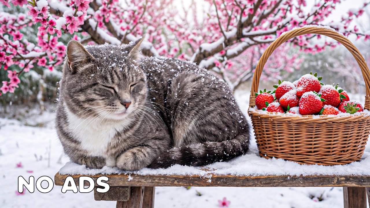 12 часов успокаивающей музыки для кошек 🐈 Музыка для сна кошек 🎶 Тревожных кошек 💤 Кошачье ТВ