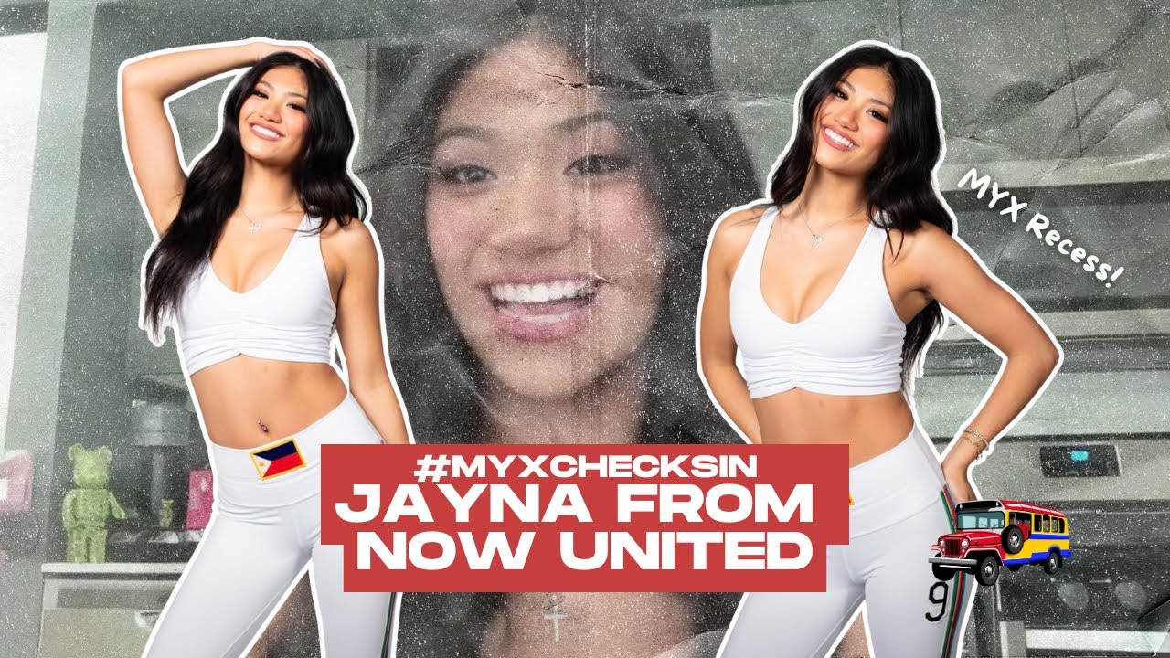 Get to know Now United's Filipina member Jayna Hughes | #MYXChecksIn