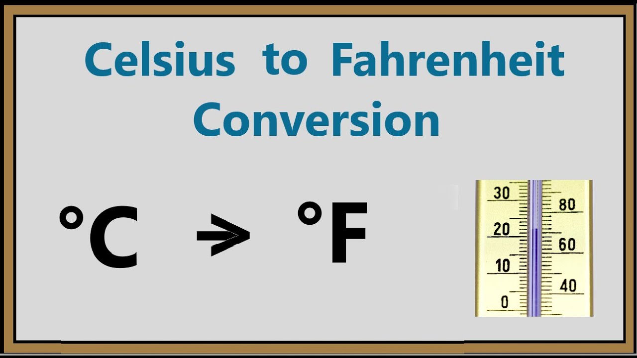 Celsius to Fahrenheit Conversion