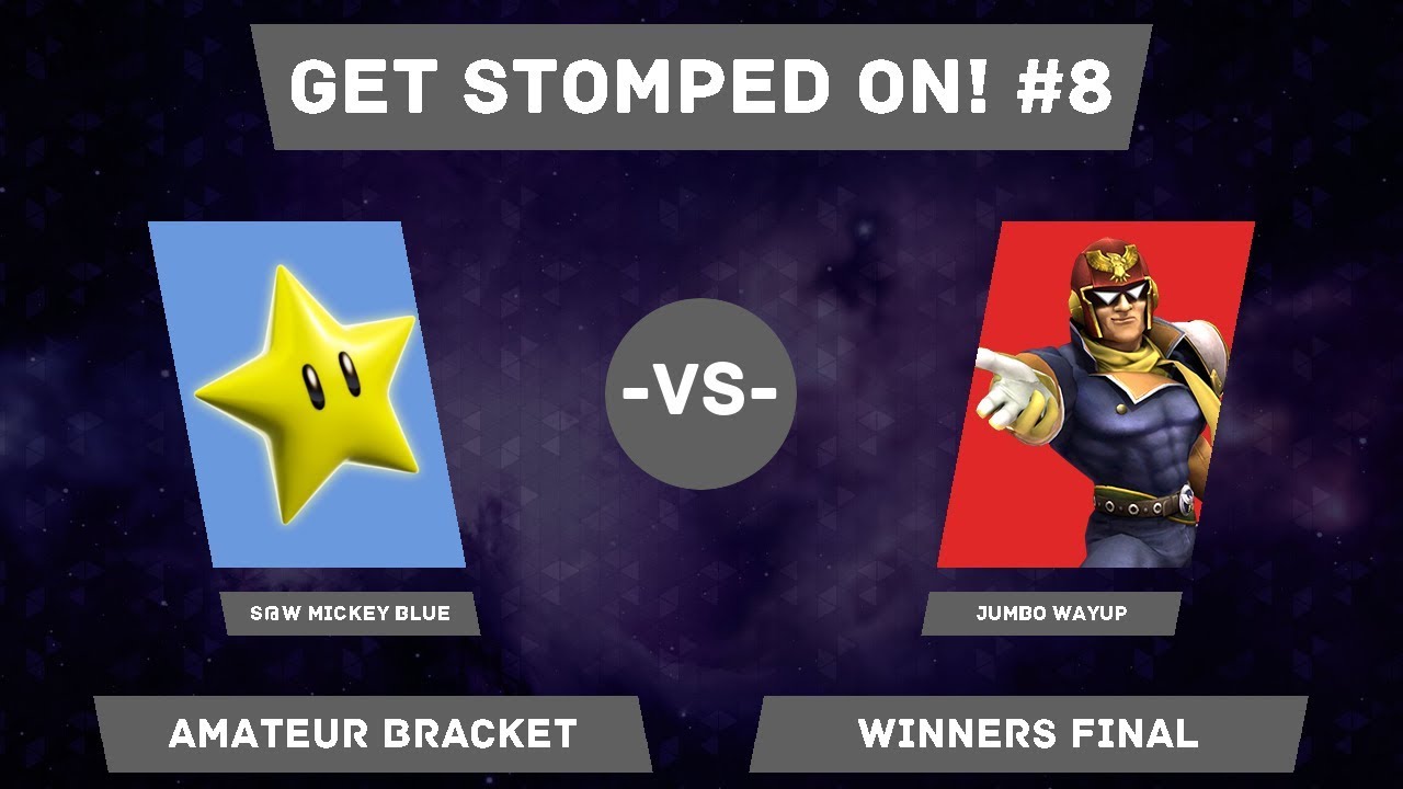 GSO8 PM - S@W | Mickey Blue (Random Allstar) vs JUMBO | WayUp (Captain Falcon) | AB Winners Final