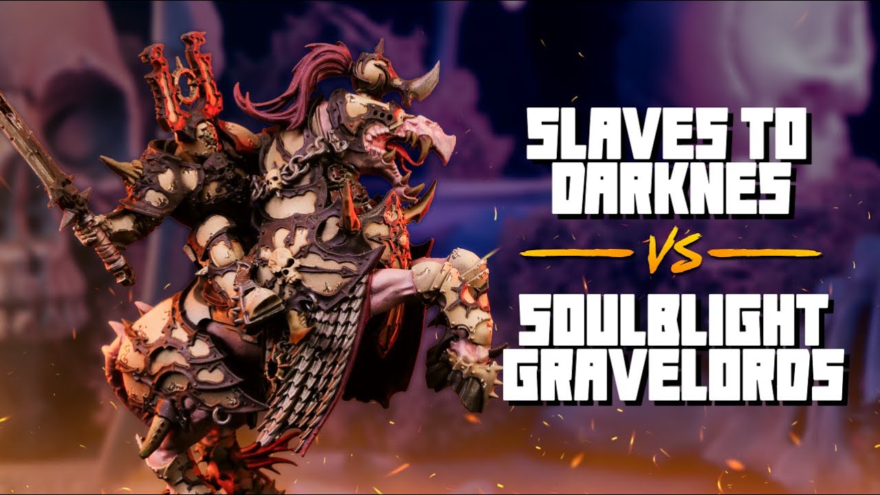 Slaves to Darkness vs Soulblight Gravelords - An Age of Sigmar Battle Report