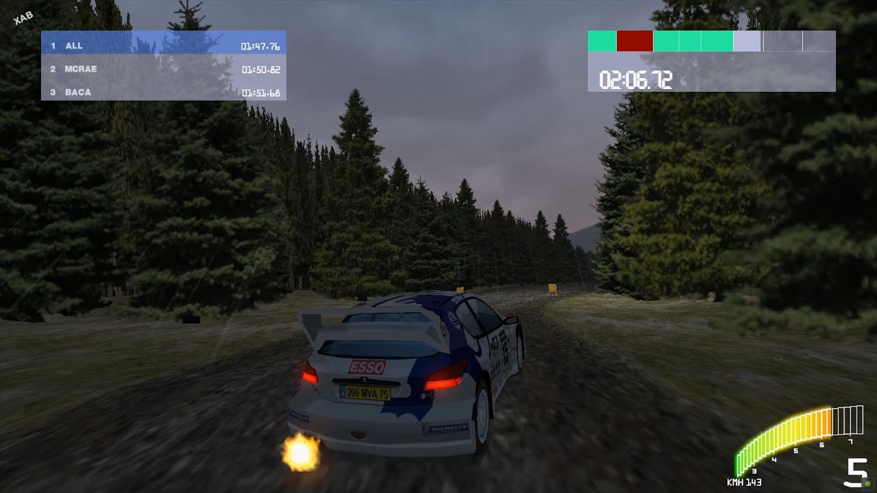 Peugeot 206 WRC | UK Stage 9 | Colin | McRae | Rally | 2.0 | PC Gameplay