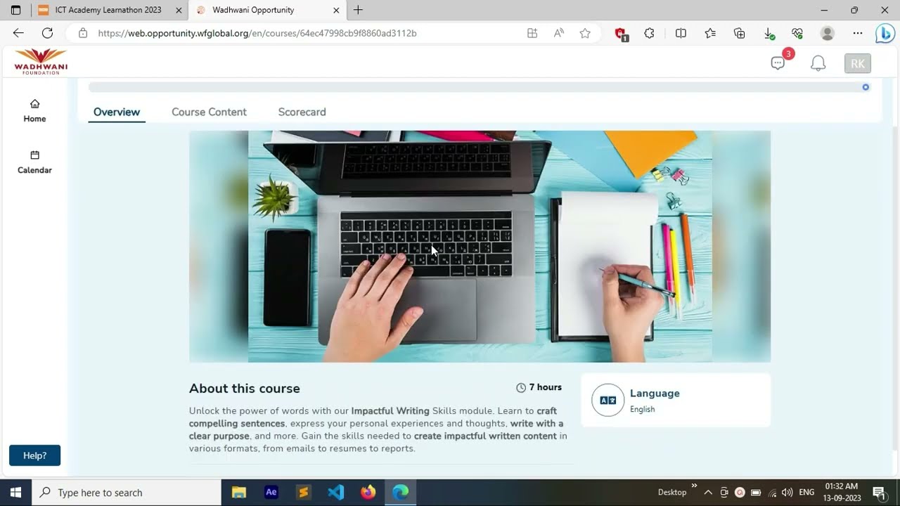 Impactful Writing Skills | Wadhwani Foundation | ICT Academy - Learnathon 2023 | Answer Me