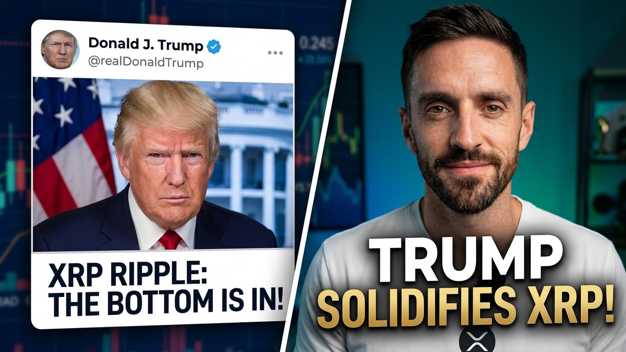 Для XRP и Ripple достигнуто дно, и Трамп это только что подтвердил!