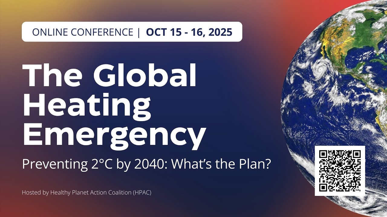 Promo Video: The Global Heating Emergency | Preventing 2&deg;C by 2040: What's the Plan Conference