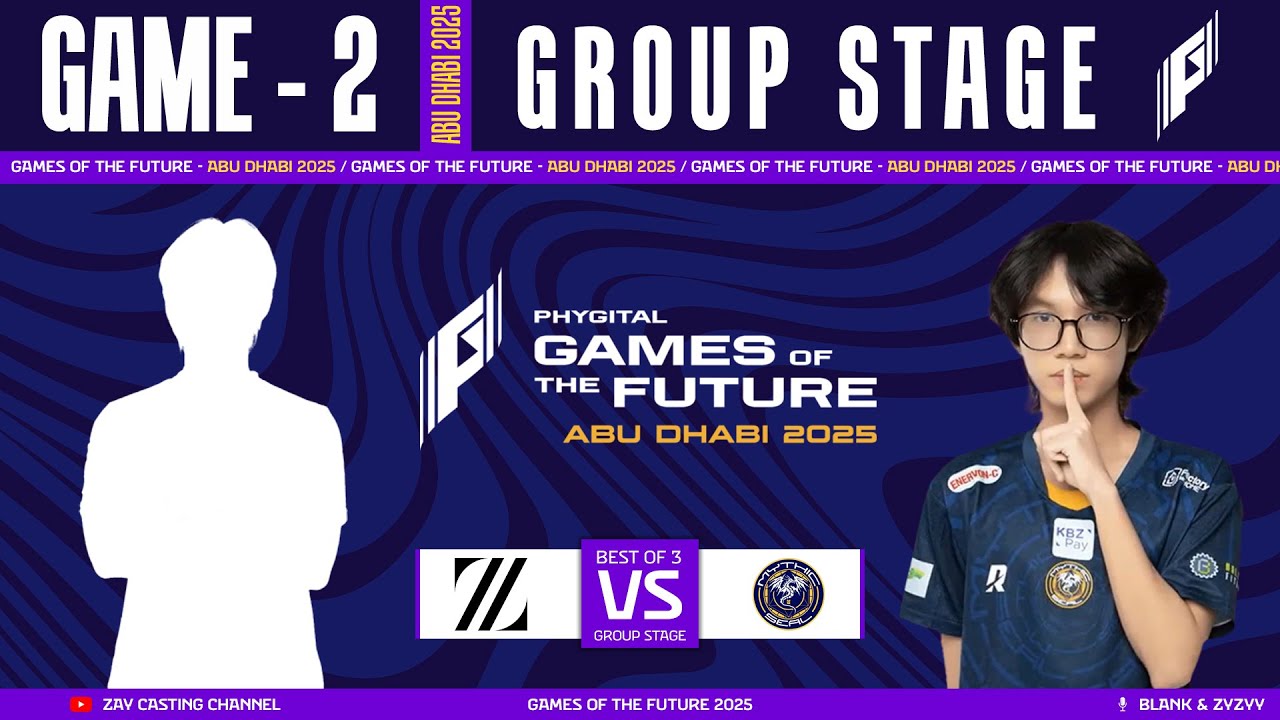 [Game - 2] ZETA DIVISION Vs Mythic SEAL | Games of the Future 2025