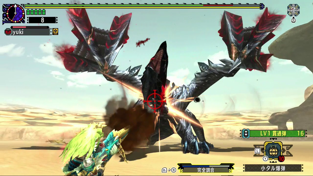 【MHXX switch】G4 バルファルク ブレイヴヘビィボウガン 「天彗龍流　狩人道場」