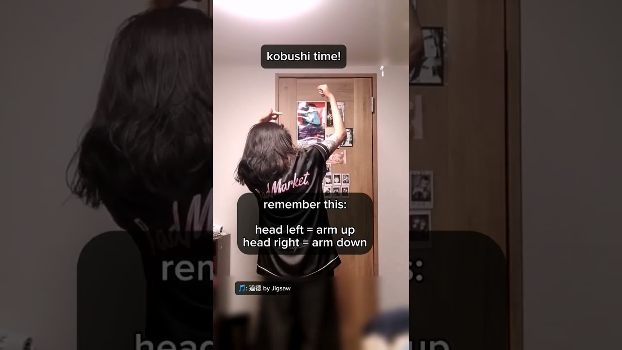 how to: kobushi headbang!! #vkei #バンギャ #furitsuke #フリ