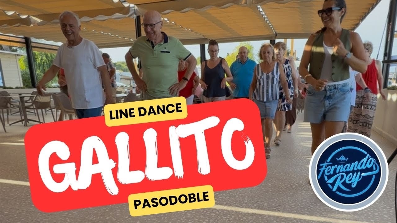 Галлито (Пасодобль) ★ Baile en Linea ★ Линейный танец ★ Групповой танец ★