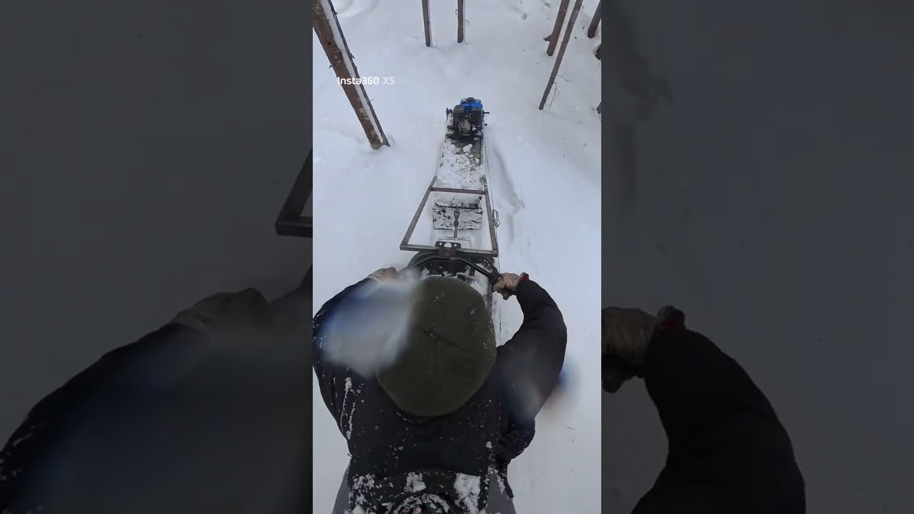 Breaking Trail in 2 Feet of New Brunswick Powder ❄️💨