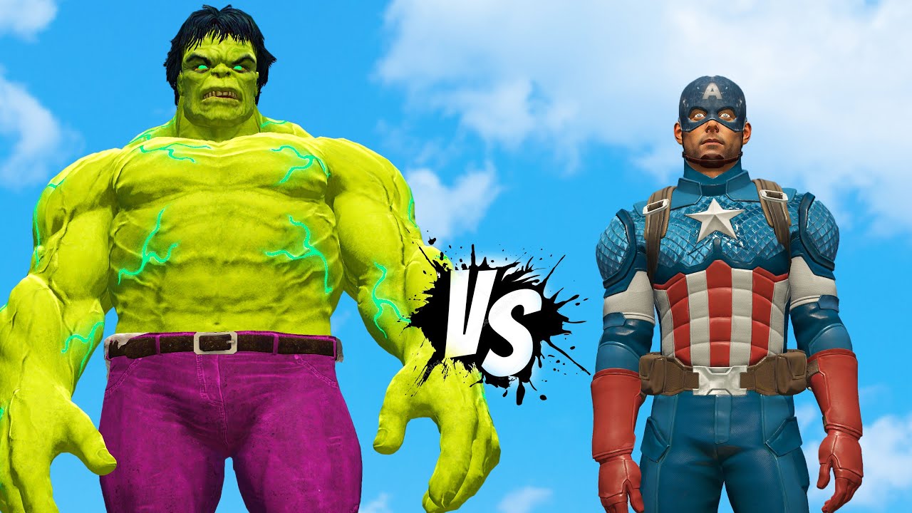 CAPTAIN AMERICA VS HULK - CINEMATIC EPIC BATTLE