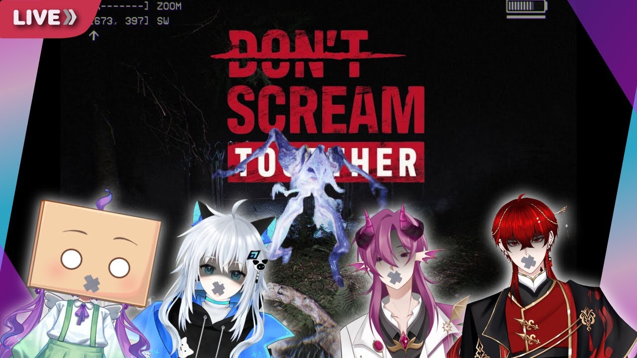 【🔴Don't scream together】ห้ามกะโตกกะตาก Ft.Vtuber