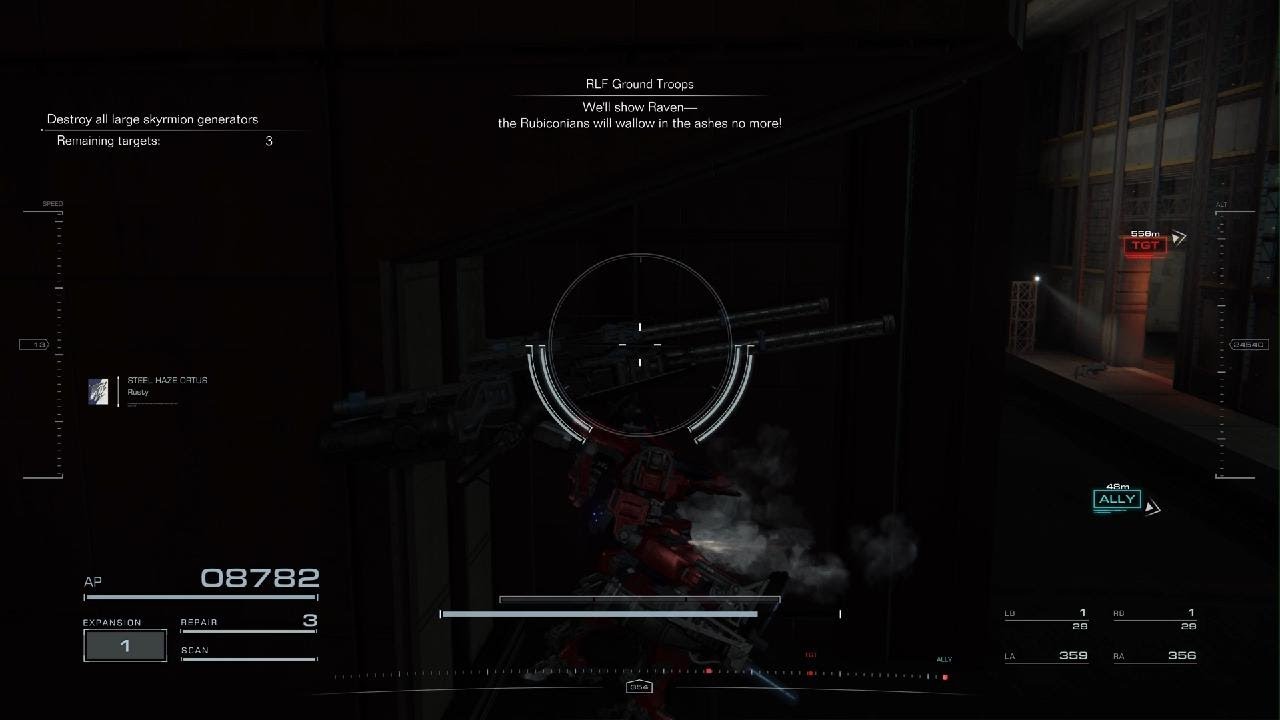 Destroy the Drive Block, S rank | ARMORED CORE VI FIRES OF RUBICON