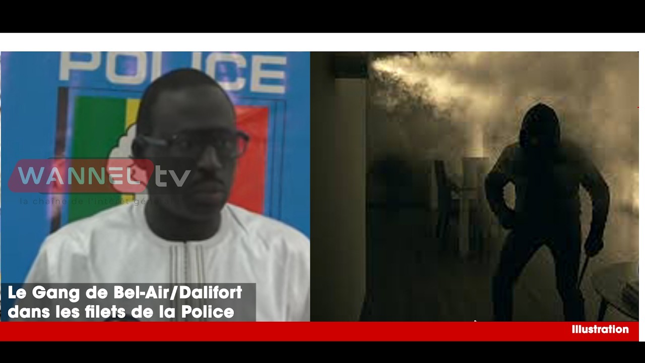 Série de cambriolages : le Gang de Bel-Air/Dalifort dans les filets de la Police