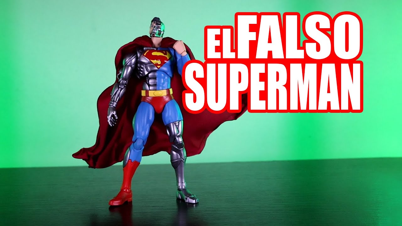 Cyborg Superman MAFEX | El villano que engañó al mundo | Toy Photography DC
