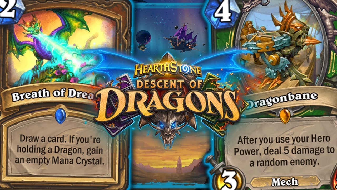 THESE CARDS ARE TOTALLY BUSTED! Thijs Reviews Descent of Dragons & Hearthstone Battlegrounds.