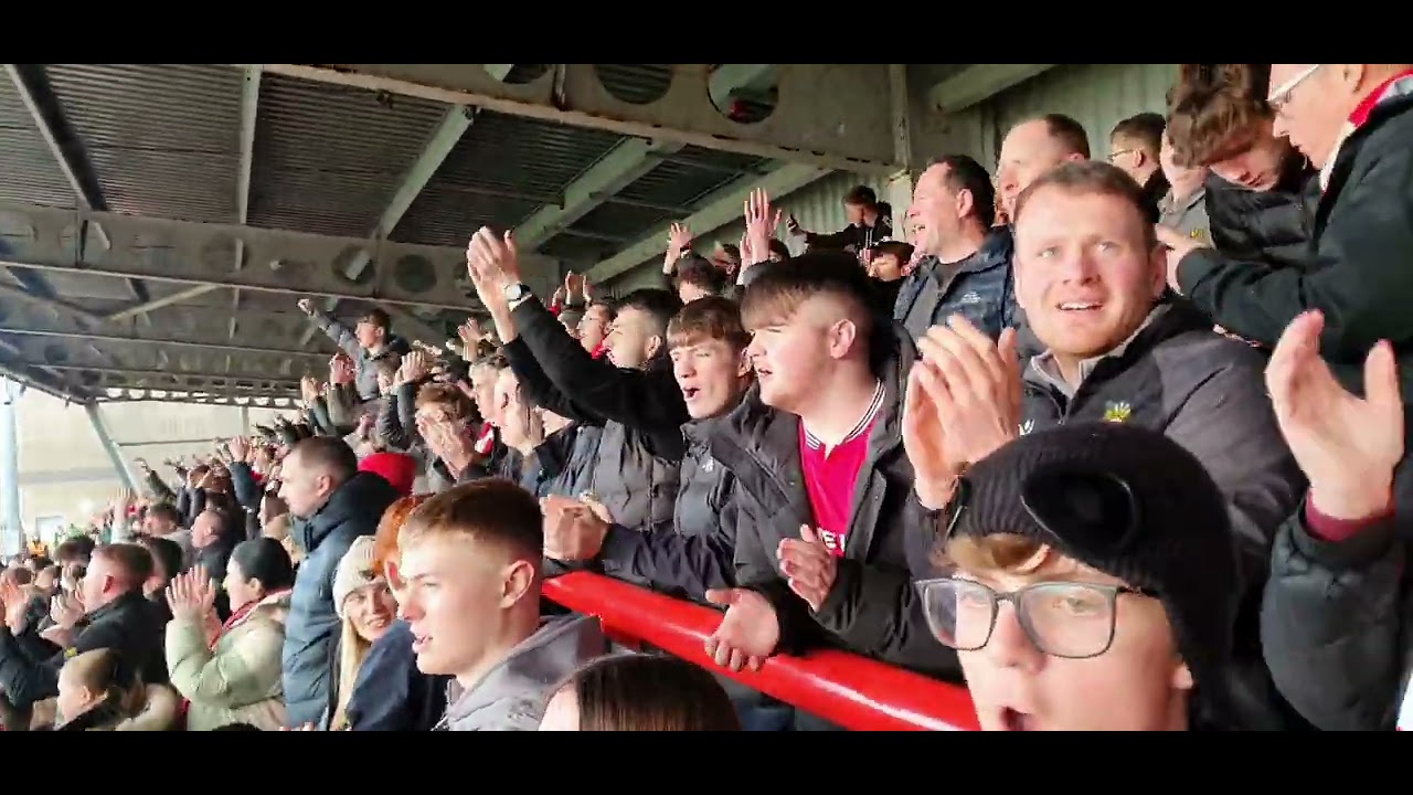 Wrexham v Morecambe away 2nd half highlights