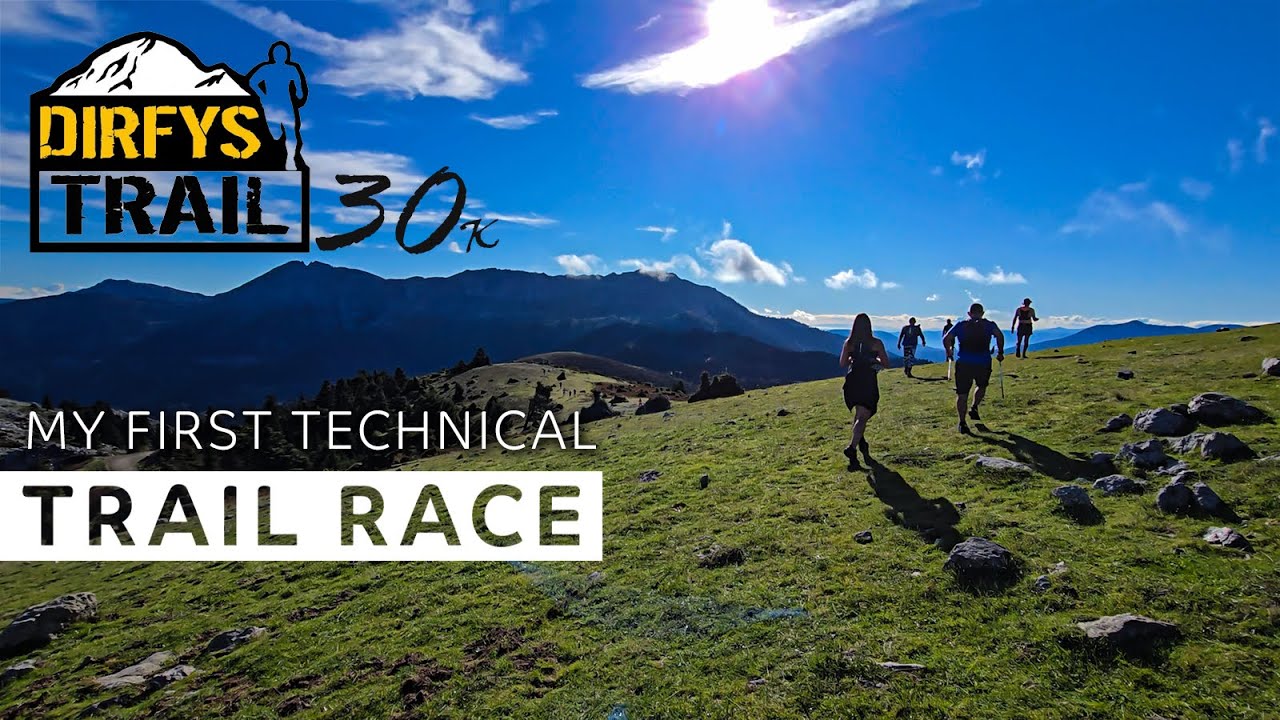 🏔️ My First Technical Trail Race &mdash; Dirfys Trail Race 2025 | 32km / 1,600m D+ ) Euboea, Greece