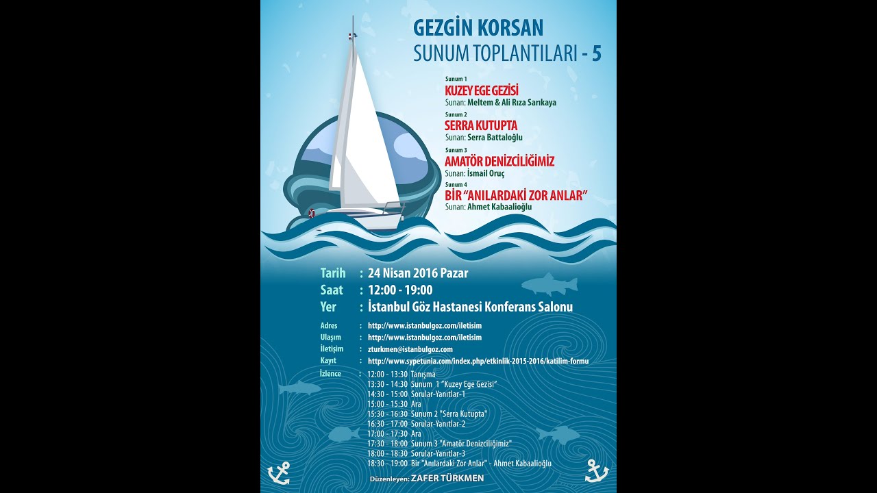 Etkinlik 2015-2016 I Gezgin Korsan Sunum Toplantıları - 5