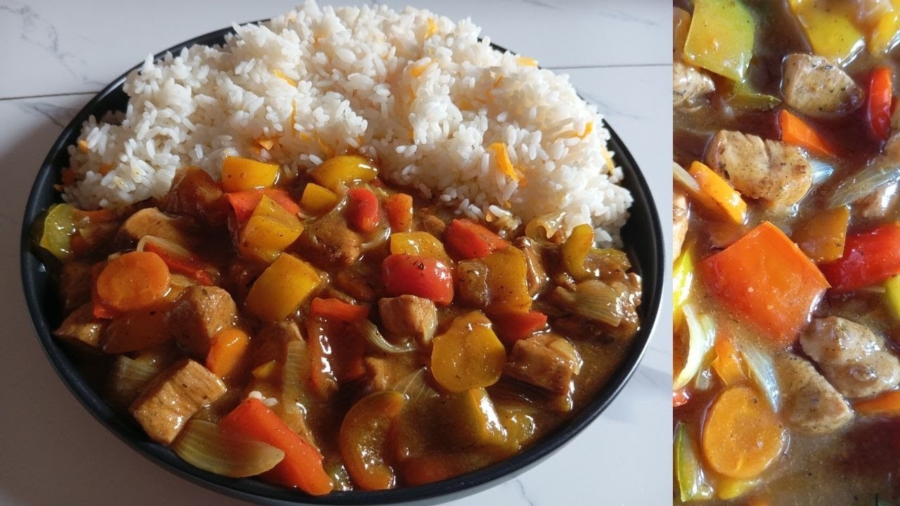 HOW TO MAKE CHICKEN CURRY SAUCE  FOR BEGINNERS