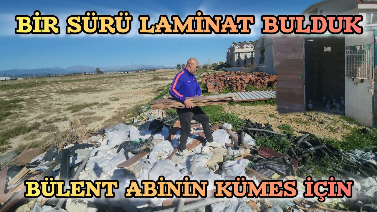 Çöplükten Tahta Toplayarak Güvercin Kümesi Yapıyoruz 
